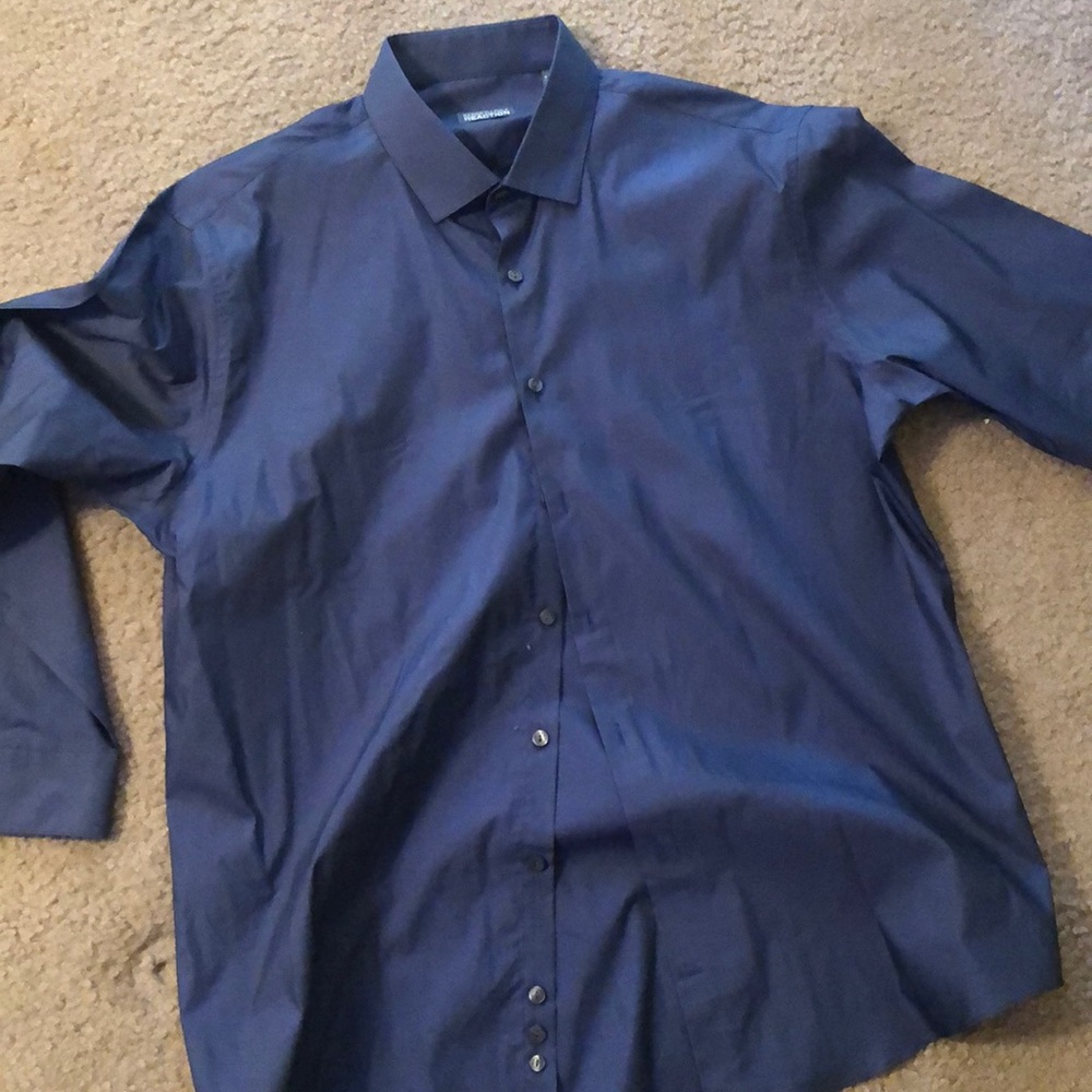 Kenneth Cole Reaction slim fit large button ups.
